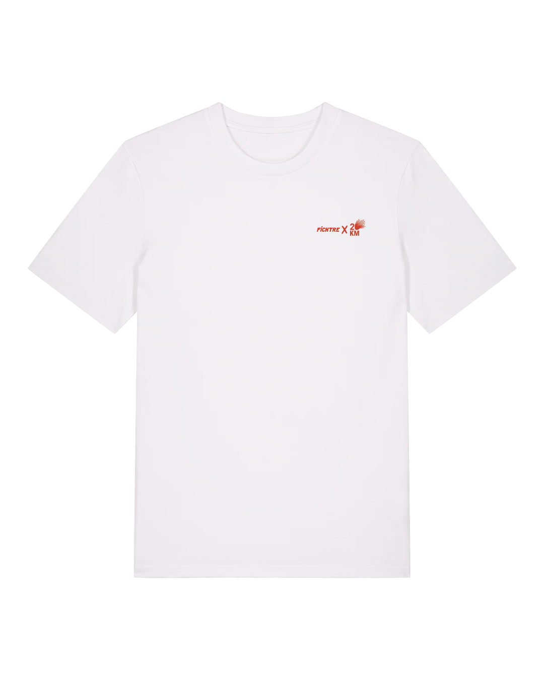 T-shirt blanc imprimé (adulte)