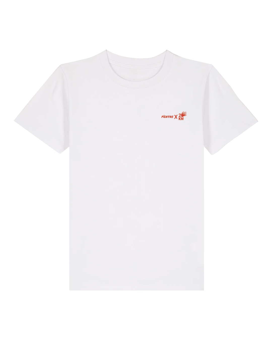 T-shirt blanc imprimé (enfant)