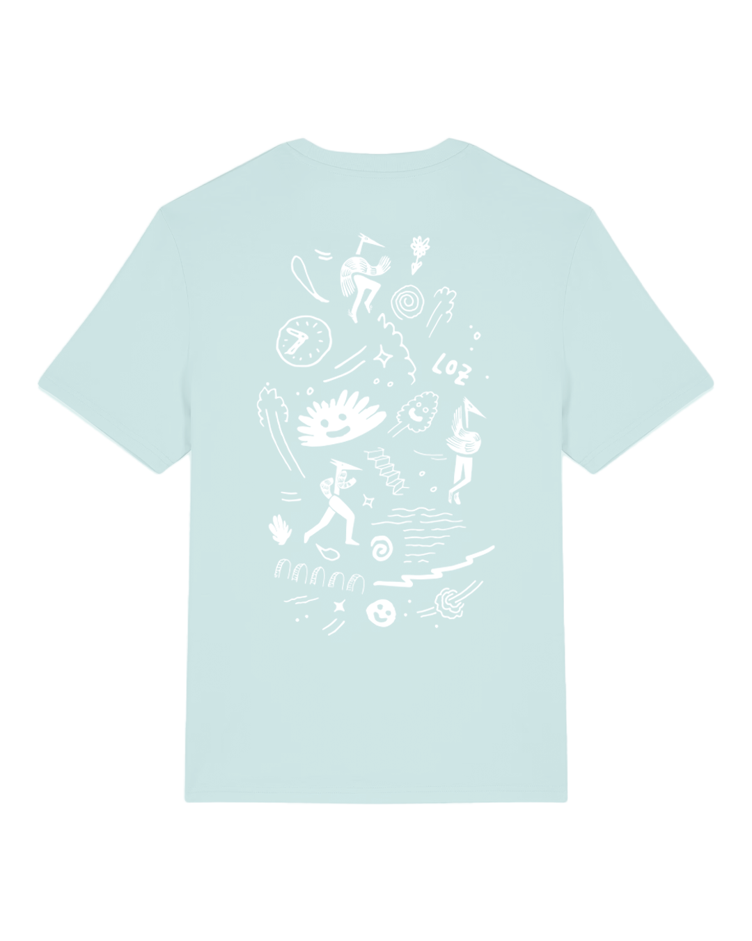 T-shirt vert d'eau (adulte)