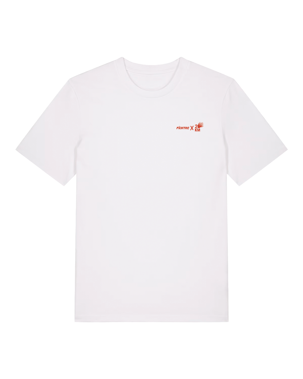 T-shirt blanc imprimé (adulte)