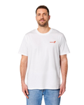 T-shirt blanc imprimé (adulte)