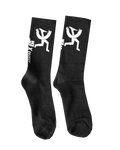 Chaussettes tricotées noires