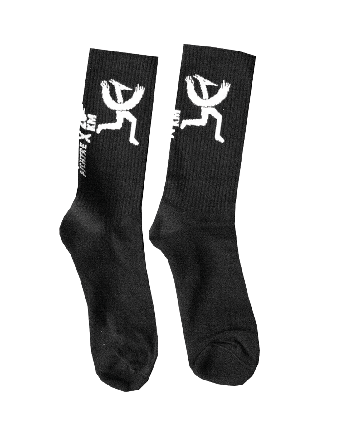 Chaussettes tricotées noires
