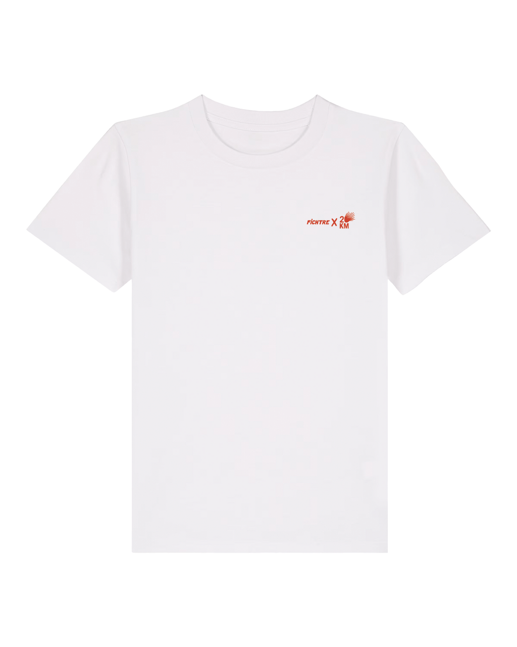 T-shirt blanc imprimé (enfant)