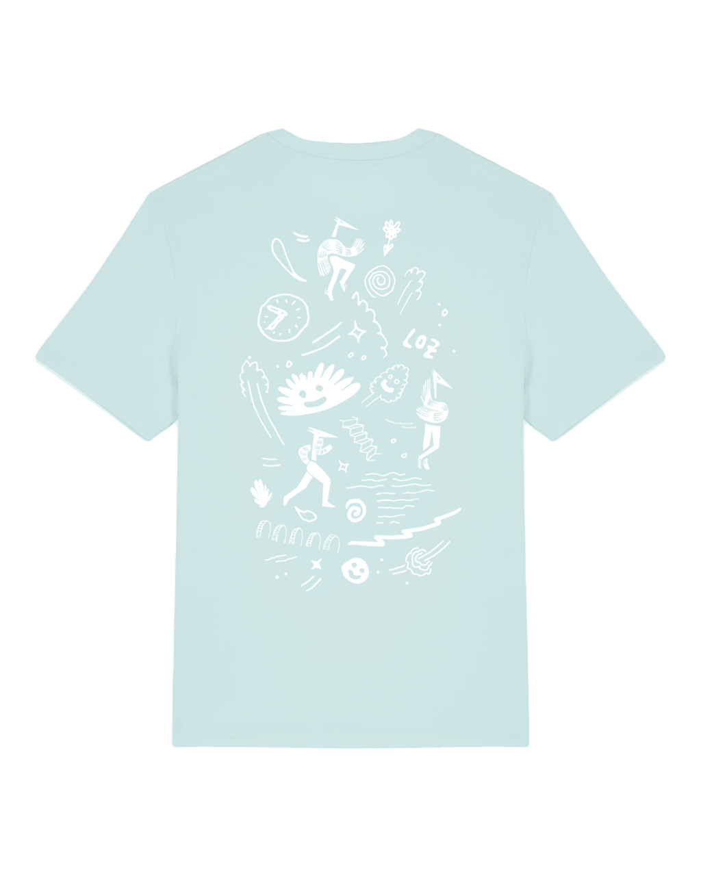 T-shirt vert d'eau (adulte)