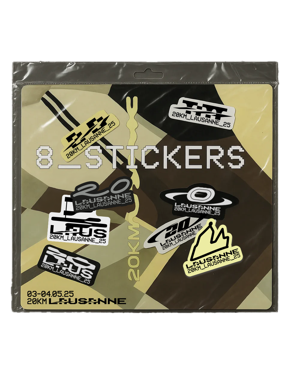 Stickers 20KM 2025