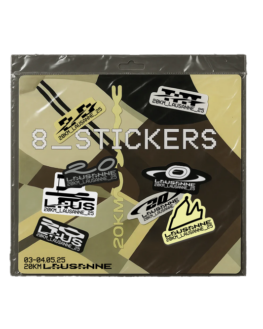 Stickers 20KM 2025